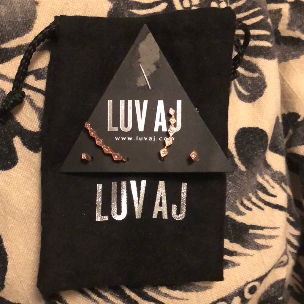 Luv Aj Earring Set Nwt 20$